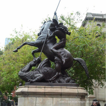 jardín al aire libre parque temático decoración animal bronce famoso caballo esculturas